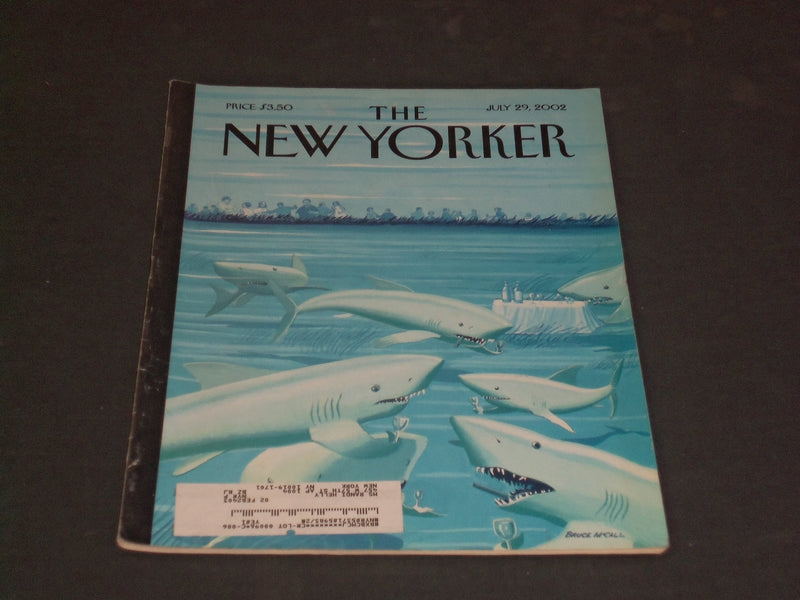 2002 JULY 29 THE NEW YORKER MAGAZINE - ILLUSTRATED COVER - NY 1954