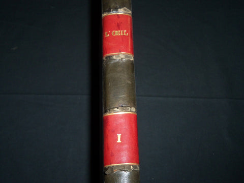 1955 JANUARY-JUNE L'OEIL REVUE D'ART MAGAZINE BOUND VOLUME - FRENCH - KD 5408