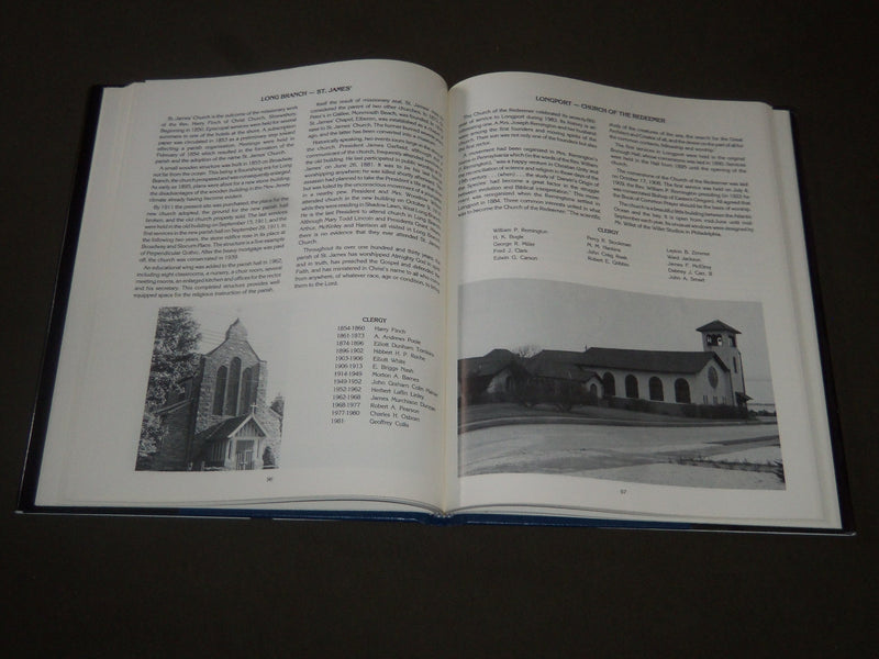 1985 THE EPISCOPAL DIOCESE OF NEW JERSEY BOOK BY REV. DAVID R. KING - KD 3917