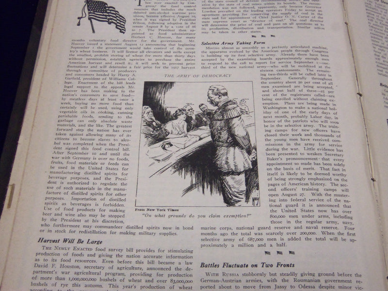 1917 JULY-DECEMBER THE CONTINENT MAGAZINE BOUND VOLUME - NICE ADS - KD 3381