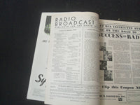 1930 JANUARY RADIO BROADCAST MAGAZINE - NICE COVER, ARTICLES & PHOTOS - B 434X