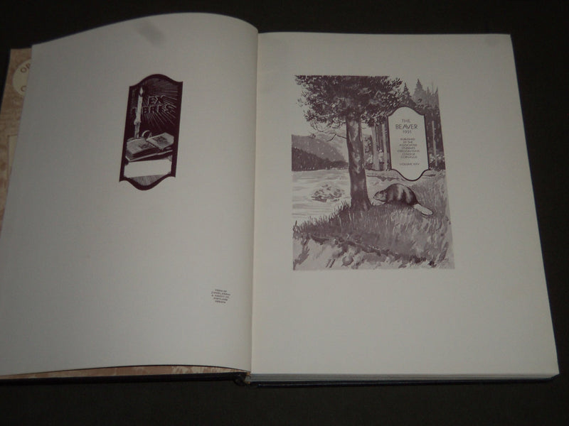 1931 THE BEAVER OREGON STATE COLLEGE YEARBOOK - CORVALLIS, OREGON - YB 921