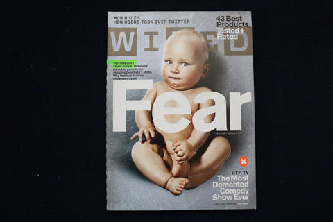 2009 NOVEMBER WIRED MAGAZINE - FEAR, VACCINES DON'T CAUSE AUTISM - ST 5504K