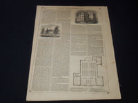 1858 FEBRUARY 27 LIFE ILLUSTRATED NEWSPAPER - INSURANCE - CUSTOM HOUSE - NP 5897
