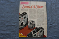 1953 FEBRUARY PHOTOGRAPHY MAGAZINE - FLASH WITHOUT WIRES COVER - SP 1195X