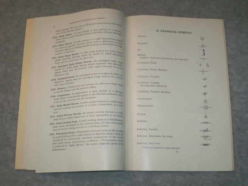1938 TRANSMITTERS AND ANTENNAS STANDARDS MANUAL - J 6331