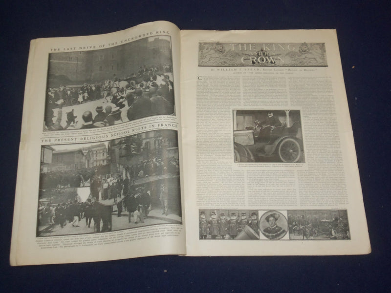 1902 AUGUST 23 COLLIER'S MAGAZINE - EDWARD VII, KING OF ENGLAND - ST 6664