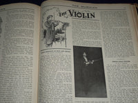 1912 THE MUSICIAN BOUND VOLUME NO. 17 PART 1 - GREAT PHOTOS & ADS - KD 2287