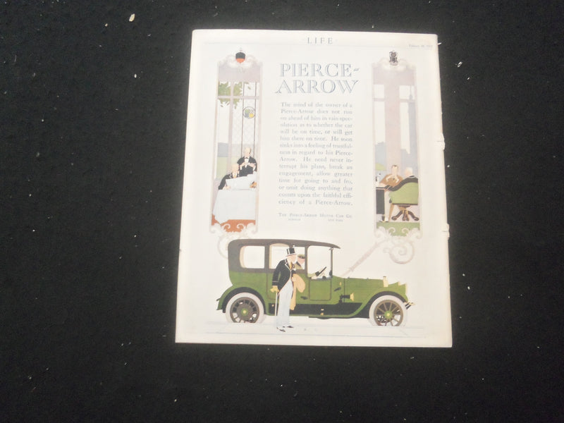 1915 FEBRUARY 18 LIFE MAGAZINE - FORTY DAYS - L 760U