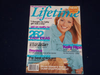2003 SEPTEMBER LIFETIME MAGAZINE - KELLY RIPA COVER - SP 9705