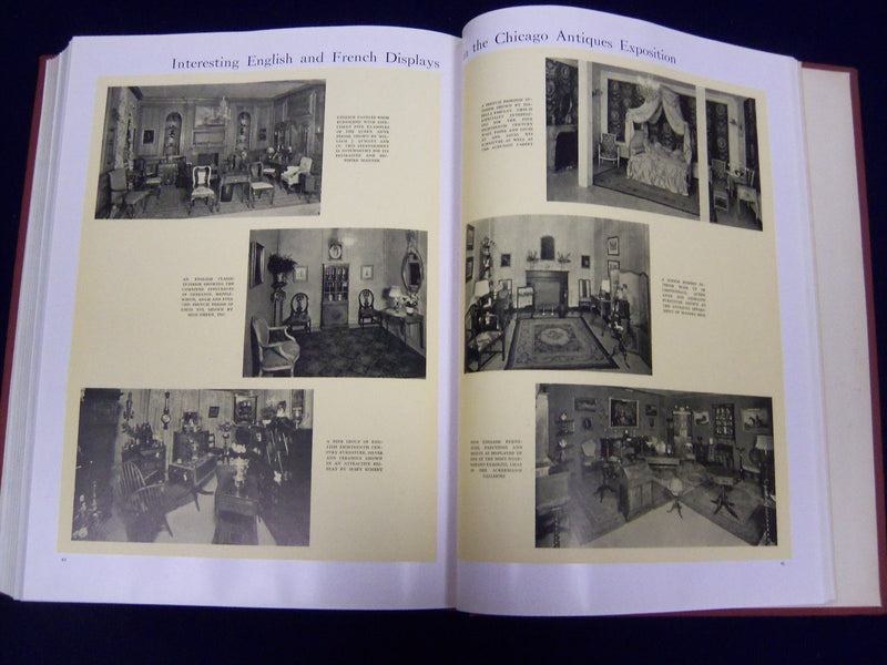 1930 JAN-JUNE THE ANTIQUARIAN MAGAZINE BOUND VOLUME - NICE COVERS - KD 1525