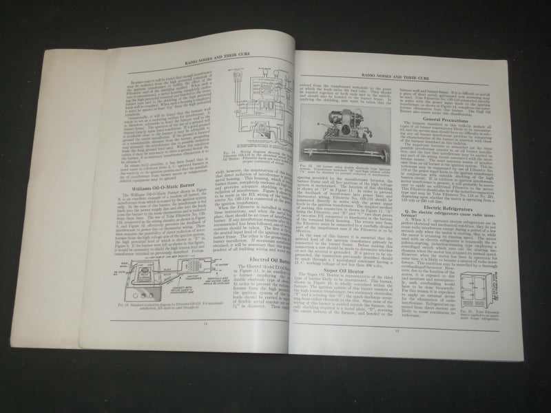 1932 RADIO NOISES AND THEIR CURE MAGAZINE - INTERFERENCE PROBLEM - ST 997D