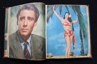 MOVIE STARS SCRAPBOOK - MARILYN MONROE-ELIZABETH TAYLOR-JANE RUSSELL - E 26439