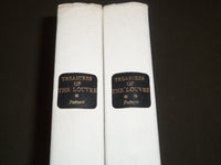 1966 TREASURES OF THE LOUVRE VOLUME 1 & 2 - PRINTED IN FRANCE - KD 1029