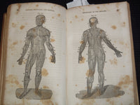 1853 A TREATISE OF ANATOMY BOOK BY CALVIN CUTTER, M. D - NICE ILLUS. - J 8118