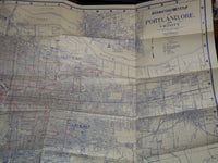 1962 PITTMAN CITY OF PORTLAND CITY OF PORTLAND & VICINITY FOLD OUT MAP - J 9050