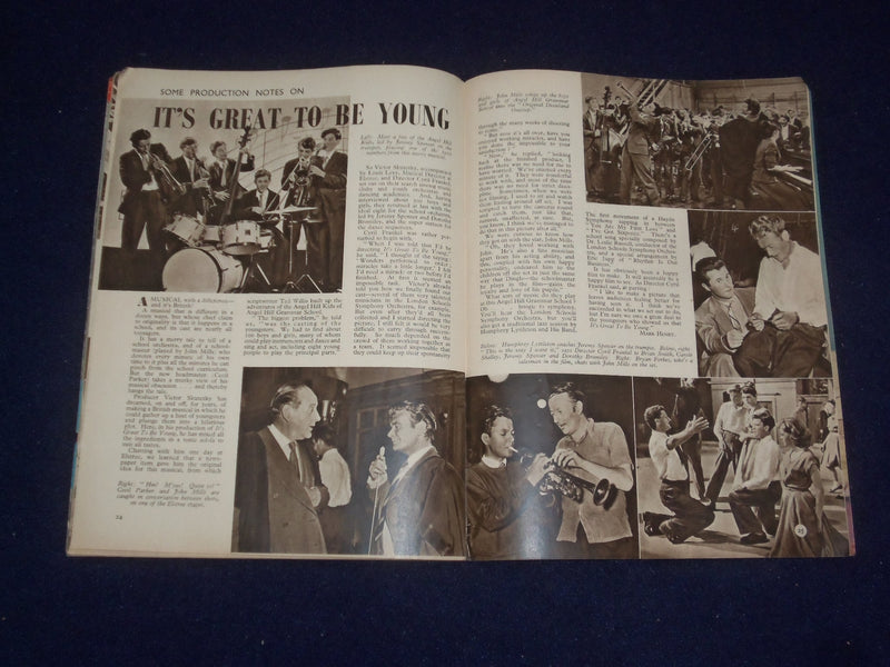 1956 JUNE FILM REVIEW MAGAZINE - SARITA MONTIEL - JANE POWELL - J 9682