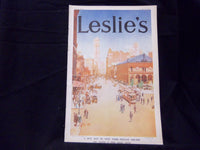1913 JULY 24 LESLIE'S WEEKLY MAGAZINE - HOT DAY IN NY HERALD SQUARE - ST 1239