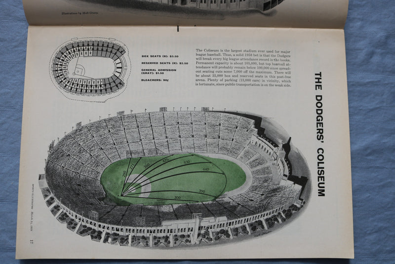 1958 MARCH 24 SPORTS ILLUSTRATED MAGAZINE - BASILIO VS. ROBINSON - ST 5505W