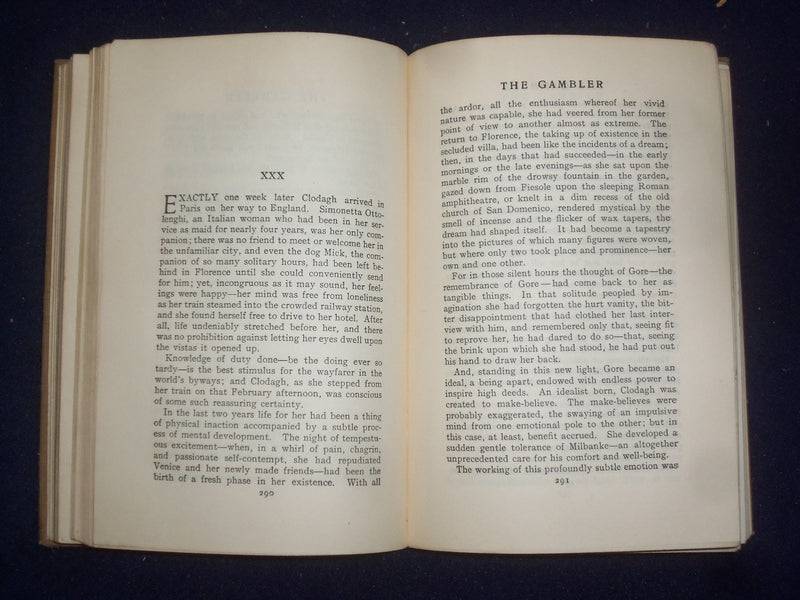 1905 THE GAMBLER HARDCOVER BOOK BY KATHERINE CECIL THURSTON - KD 9045