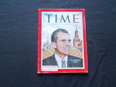 1959 AUGUST 3 TIME MAGAZINE - VICE PRESIDENT RICHARD NIXON - T 1701