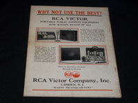1933 OCTOBER RADIO-CRAFT MAGAZINE VERY NICE COVERS & ADS - E 411
