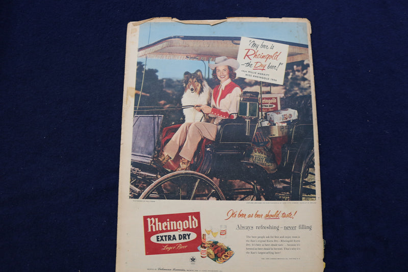 1956 NOVEMBER 4 NY MIRROR MAGAZINE - AMATEUR COLORPHOTO CONEST COVER - E 22594