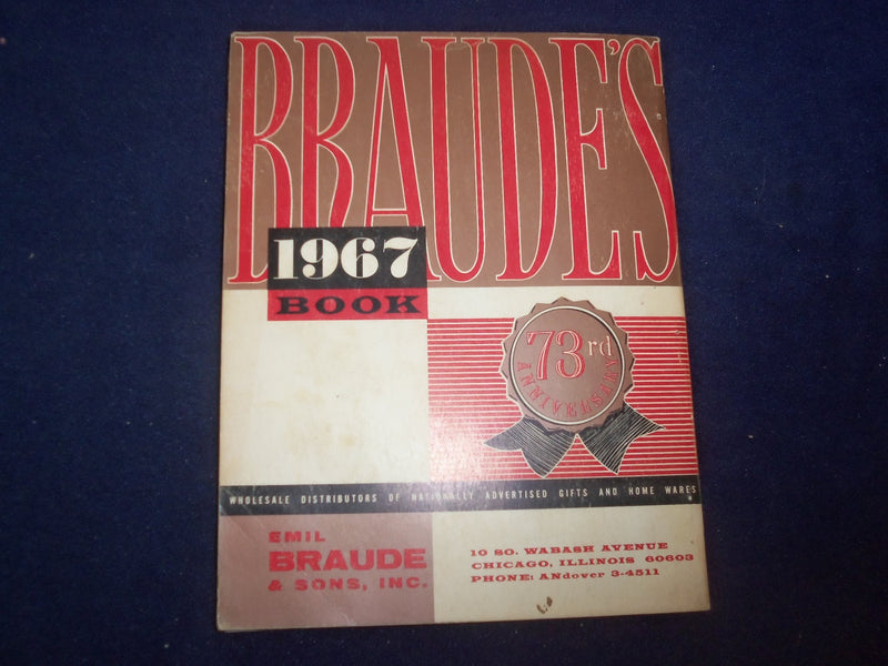 1967 EMIL BRAUDE'S & SONS, INC. CATALOG - 1967 BOOK - SOFTCOVER - R 97B