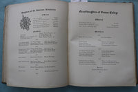 1902 VASSARION VASSAR COLLEGE YEARBOOK - POUGHKEEPSIE, NEW YORK - YB 3588