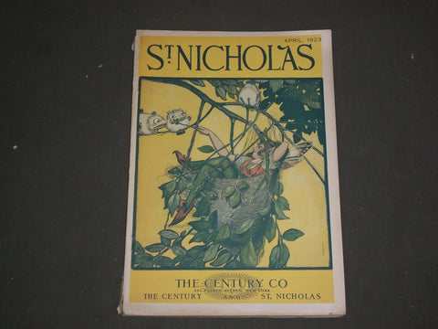 1923 APRIL ST. NICHOLAS MAGAZINE - ILLUSTRATIONS, STORIES & ADS - B 4628