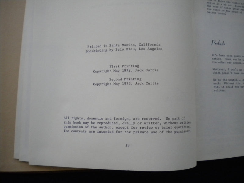 1973 THE WEDDING STORY...BEYOND THE CAMERA HARDCOVER BOOK BY JACK CURTIS-KD 8001