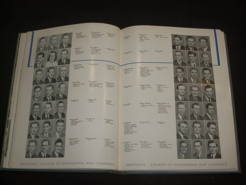 1941 CINCINNATIAN UNIVERSITY OF CINCINNATI YEARBOOK - CINCINNATI, OHIO - YB 1962
