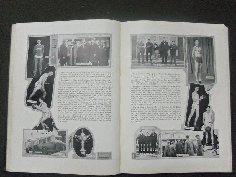 1930 THE ARGO WESTMINSTER COLLEGE YEARBOOK - NEW WILMINGTON PA - YB 317
