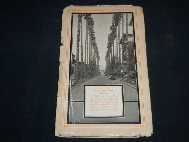 1929 LA REINA - LOS ANGELES IN THREE CENTURIES BOOK - 40TH ANNIVERSARY - J 8710