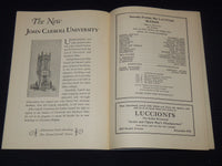 1928-1929 METROPOLITAN OPERA COMPANY PROGRAM LOT OF 2 - CLEVELAND OHIO - J 8019