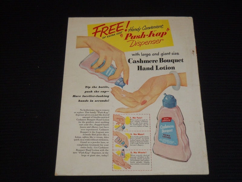 1951 JANUARY SCREENLAND MAGAZINE - HAYWARD & LUNDIGAN COVER - E 13500