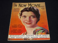1931 APRIL THE NEW MOVIE MAGAZINE - KAY FRANCIS FRONT COVER - E 17167