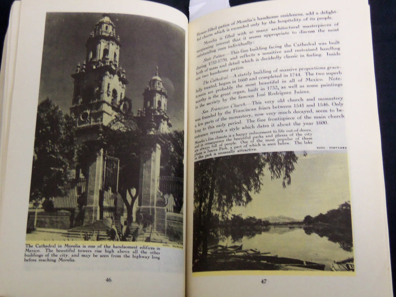 1940'S MEXICO'S WESTERN HIGHWAYS BOOK BY PEMEX TRAVEL CLUB - NICE MAPS - J 8189