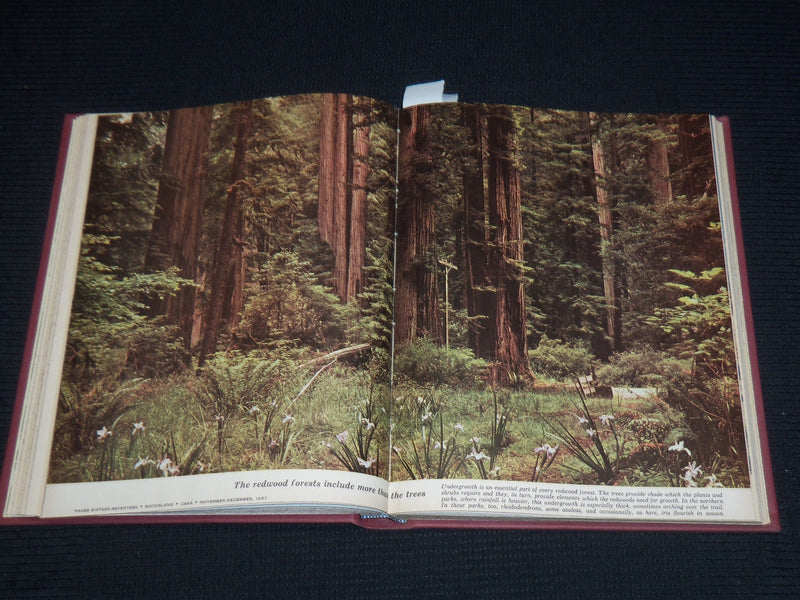 1957-1958 THE MOTOR LAND MAGAZINE BOUND VOLUME - 12 ISSUES - KD 705D