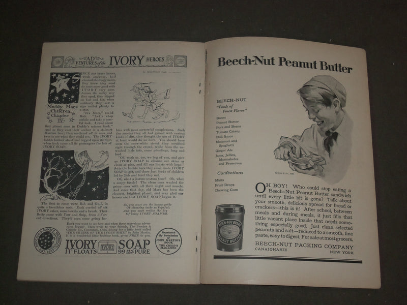 1922 APRIL ST. NICHOLAS MAGAZINE - ILLUSTRATIONS, STORIES & ADS - B 4621