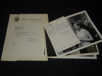 NOREEN HEIMBOLD - TEXTILE WORLD PHOTO ARCHIVE - 16 TOTAL PHOTOS & LETTERS - #28