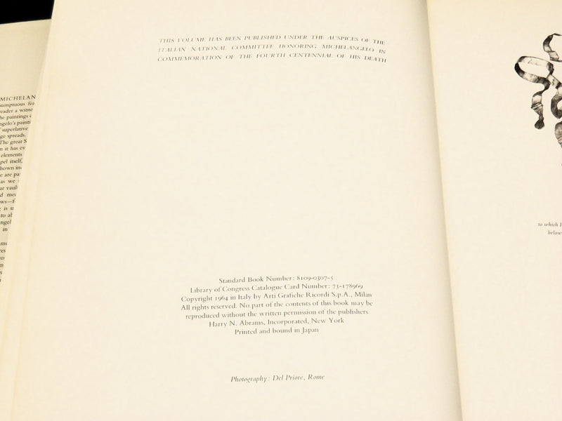 1967 THE COMPLETE WORK OF MICHELANGELO HARDBOOK - 1ST EDITION - I 1920
