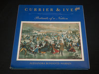 1998 CURRIER & IVES PORTRAITS HARDCOVER BOOK - ALEXANDRA BONFANTE-WARREN- R 723P