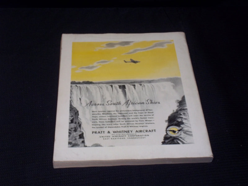 1940 MARCH AERO DIGEST MAGAZINE - 6TH ANNUAL FRONT COVER - E 5157