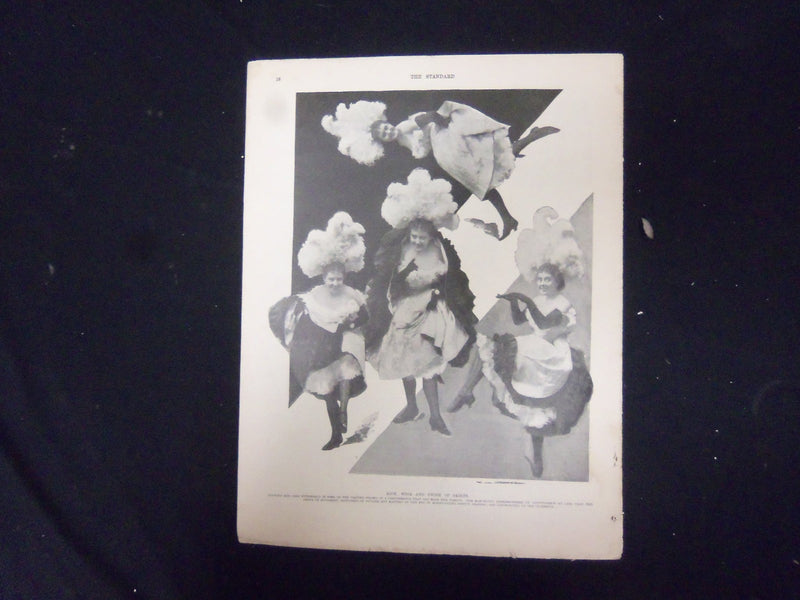 1896 DECEMBER 5 THE STANDARD MAGAZINE - MISS CISSY FITZGERALD - ST 3205