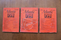 1932-1936 ATLANTIC MONTHLY MAGAZINE - LOT OF 33 - O 3917