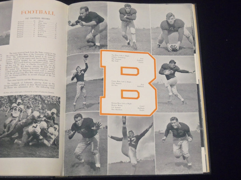 1948 L'AGENDA BUCKNELL UNIVERSITY LEWISBURG PENNSYLVANIA YEARBOOK - YB 121