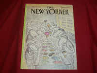1985 JULY 22 NEW YORKER MAGAZINE FRONT COVER ONLY - GREAT ART FOR FRAMING