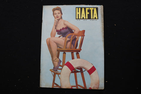 1952 AUGUST 29 HAFTA MAGAZINE - VIRGINIA MAYO COVER - E 25154