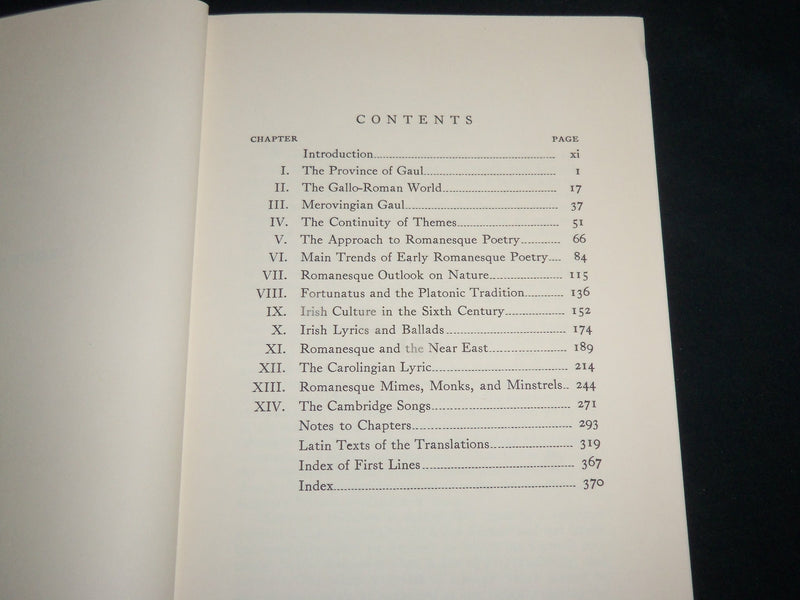 1969 THE ROMANESQUE LYRIC HARDCOVER BOOK BY PHILIP SCHUYLER ALLEN - KD 6653